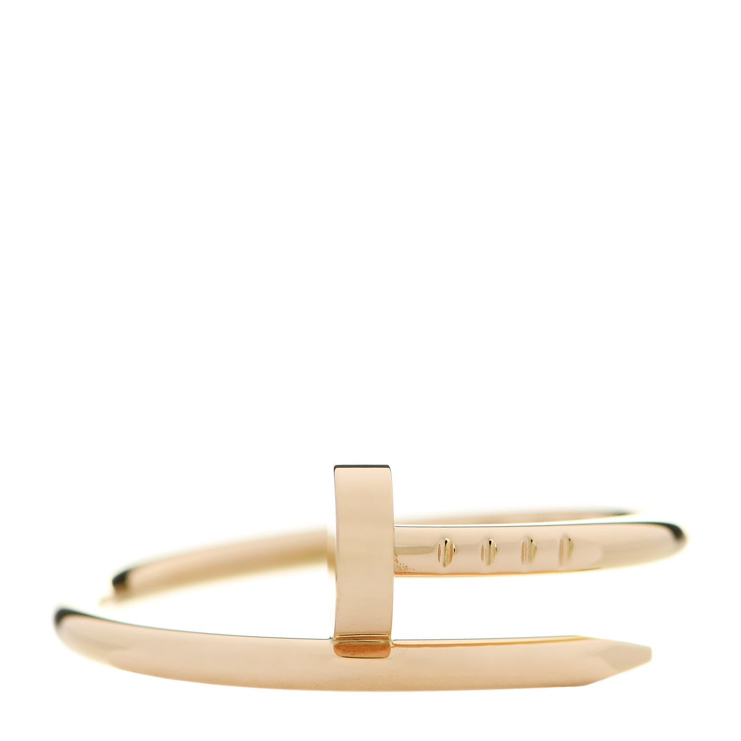 Cartier 18K Yellow Gold Small Juste Un Clou Ring 56 7.5 1 of 6