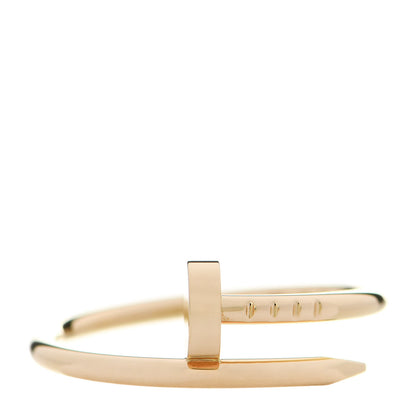 Cartier 18K Yellow Gold Small Juste Un Clou Ring 56 7.5 1 of 6