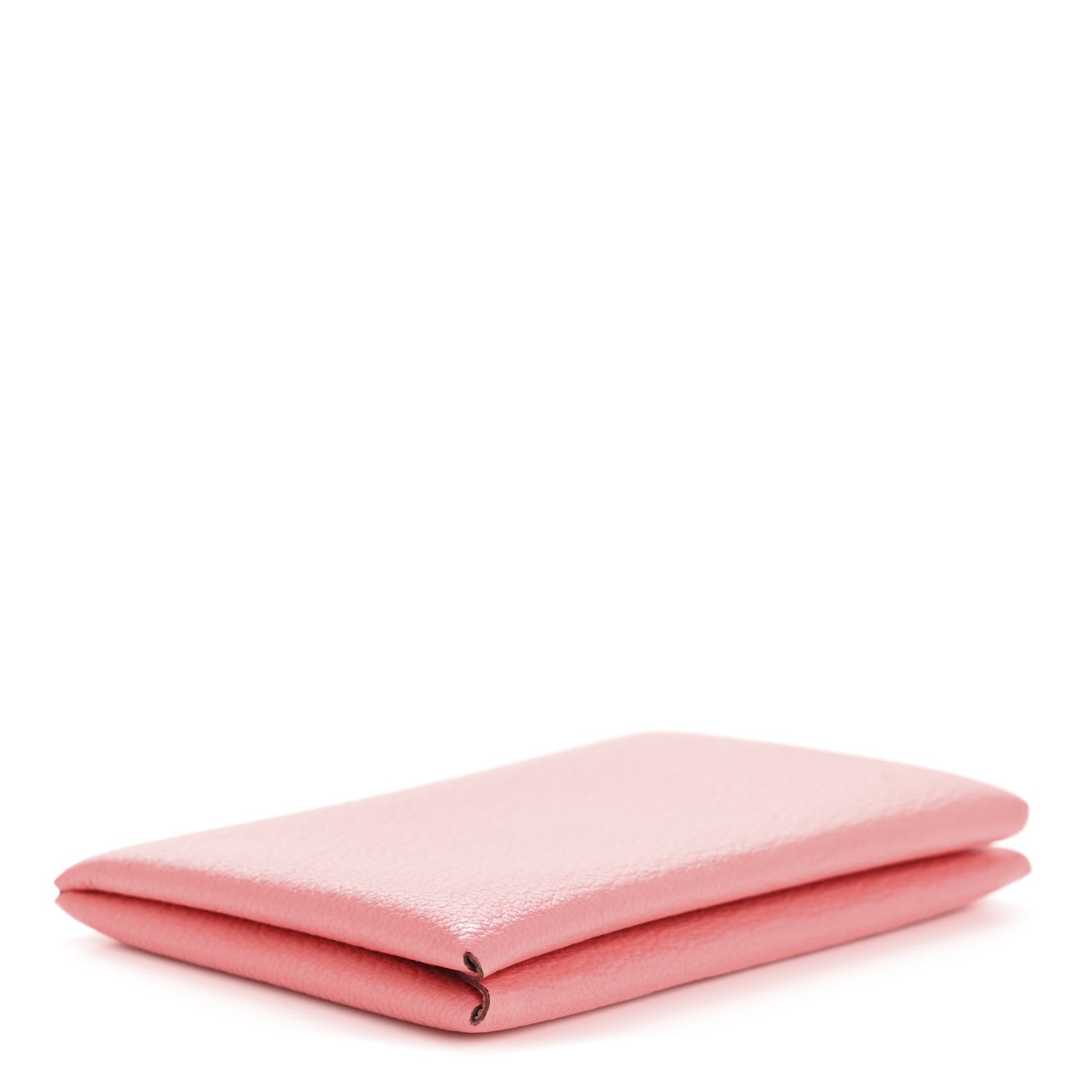 Hermes Chevre Mysore Calvi Card Case Rose Azalee 4 of 9