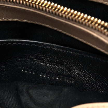 Saint Laurent Calfskin Y Quilted Monogram Small Loulou Chain Satchel Dark Beige 7 of 12