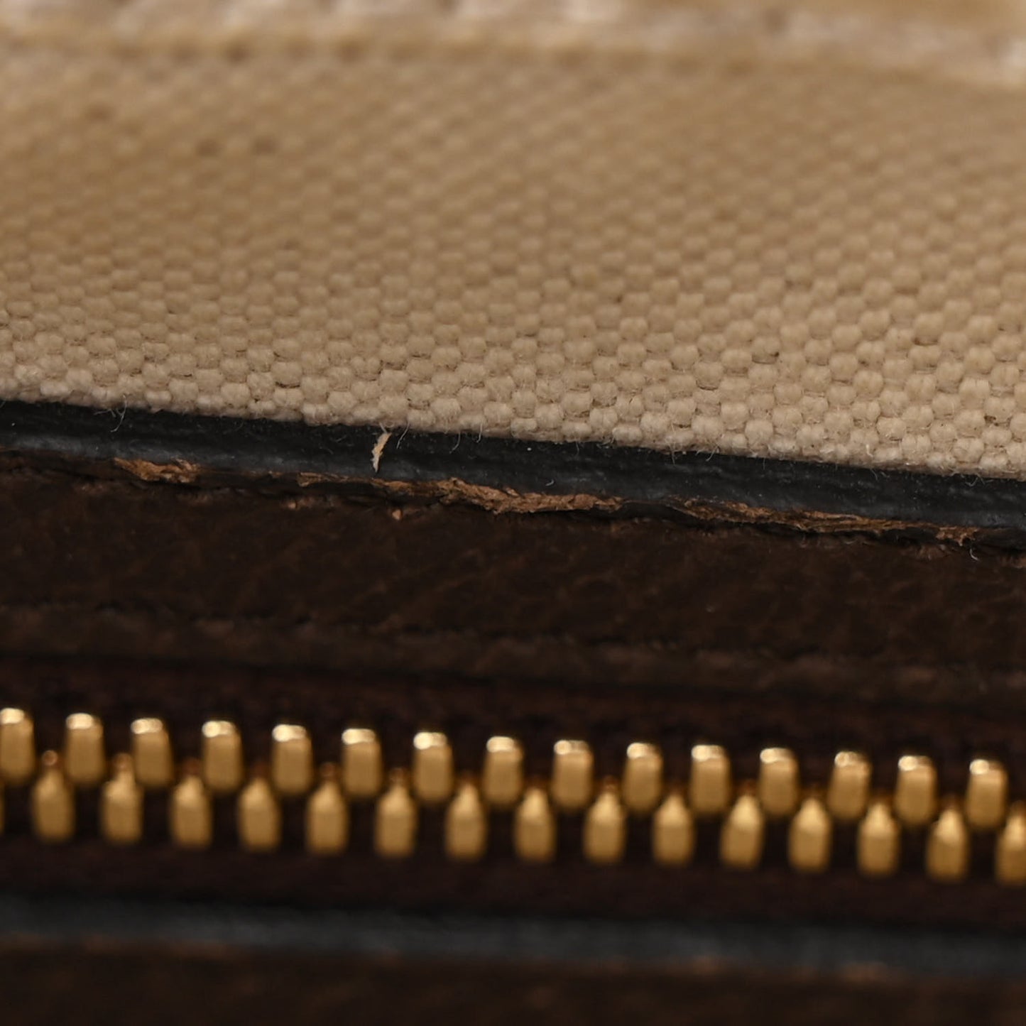 Monogram Jumbo GG Textured Dollar Calfskin Web Messenger Shoulder Bag Camel Ebony New Acero