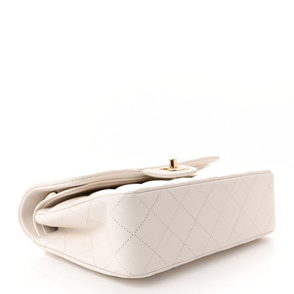 Chanel Caviar Quilted Small Double Flap White 4 of 11
