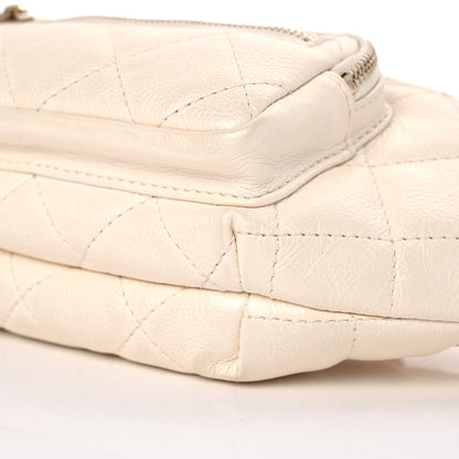 Chanel Calfskin Quilted All About Waist Belt Bag Light Beige 9 of 9