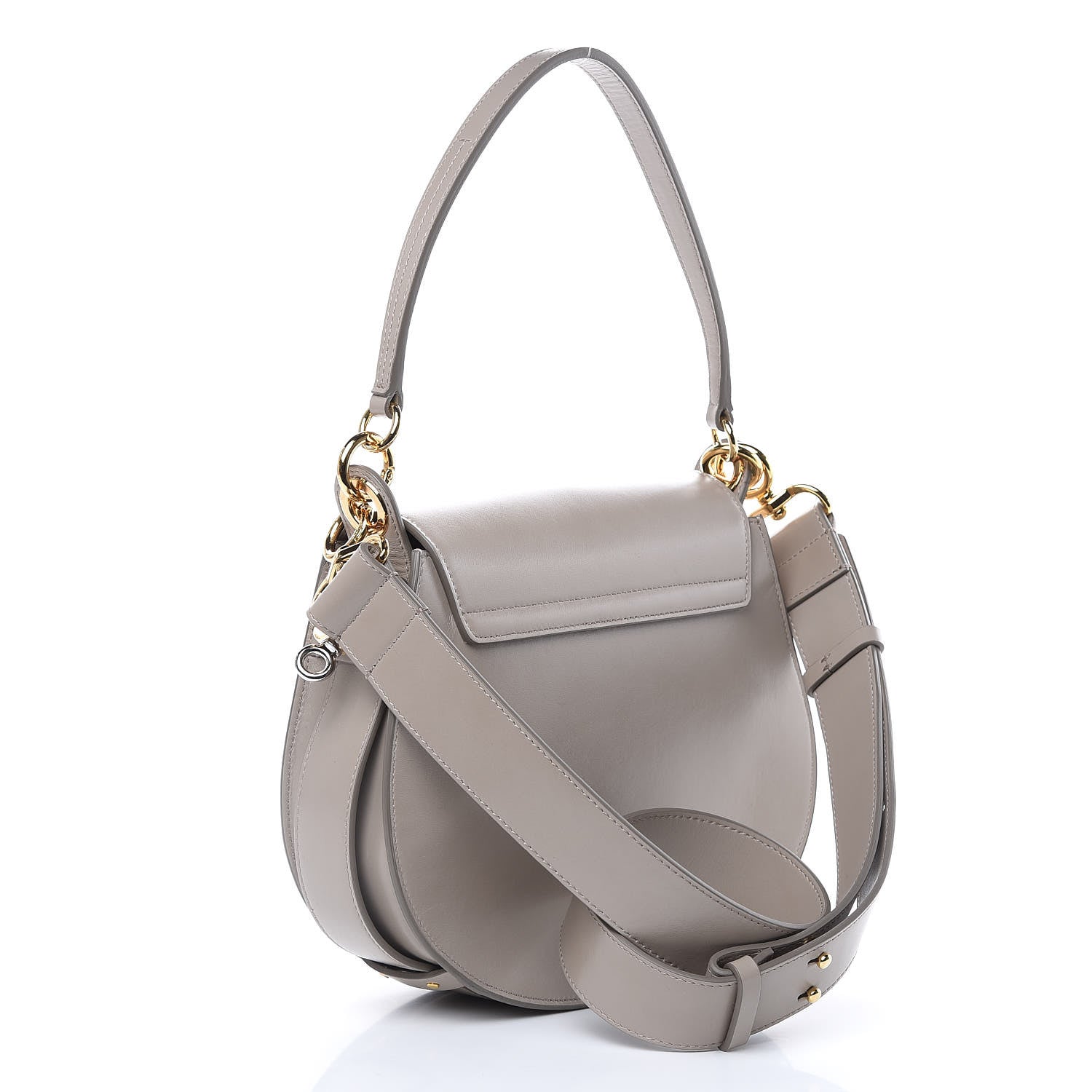 Chloe Calfskin Large Tess Bag Motty Grey 3 of 10