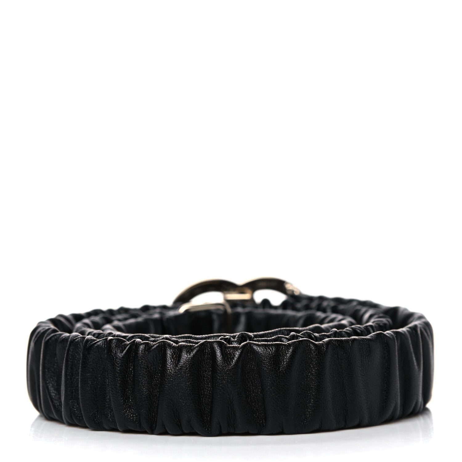 Chanel Calfskin CC Belt 85 34 Black 2 of 5