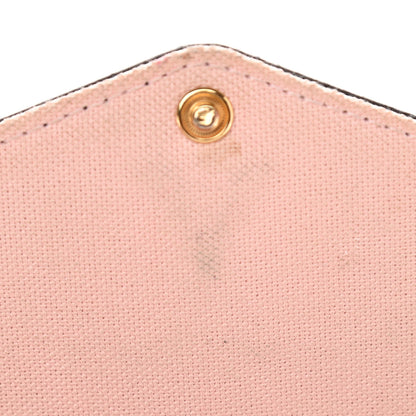 Louis Vuitton Monogram Valentine Dog Pochette Felicie Chain Wallet 14 of 17