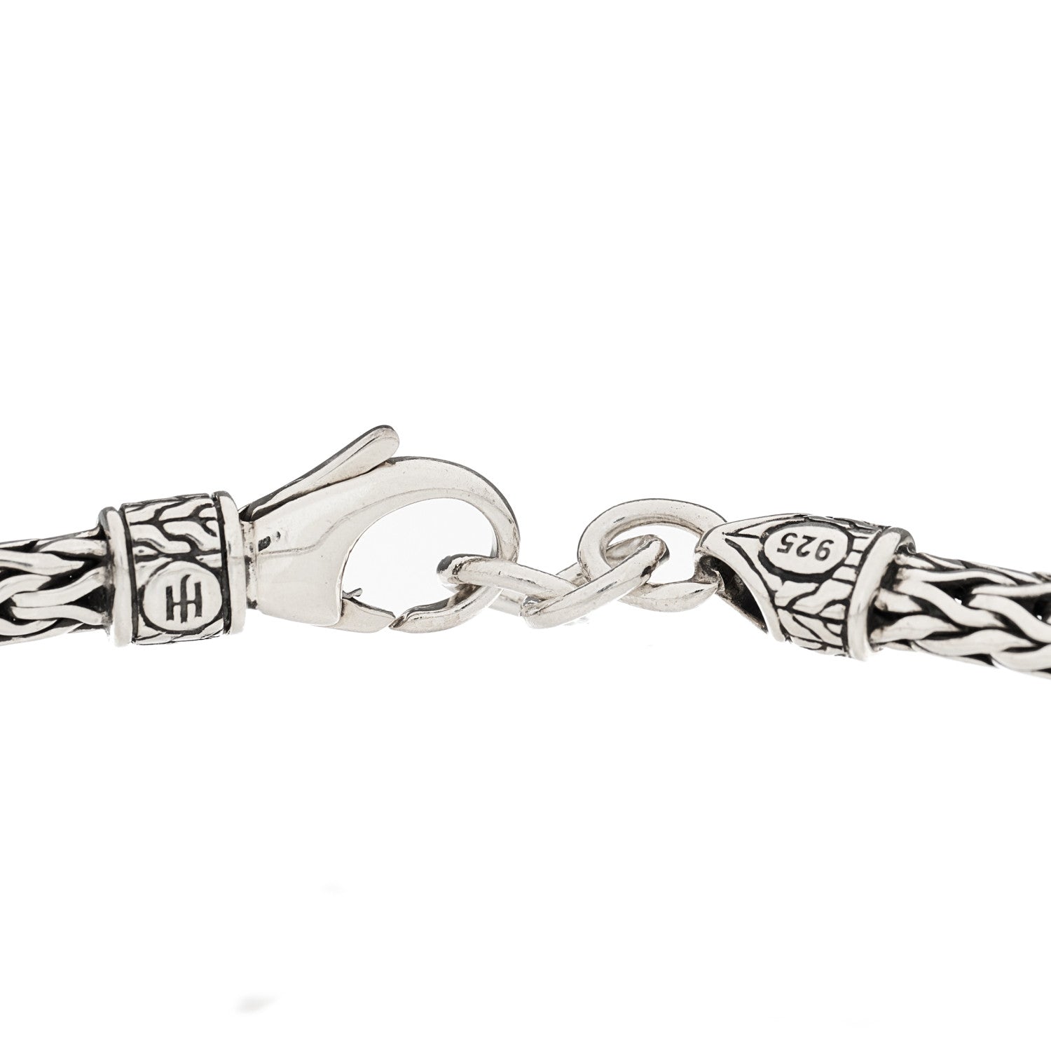 John Hardy Sterling Silver Blue Sapphire Double Dragon Head Legends Naga Bracelet 3 of 4