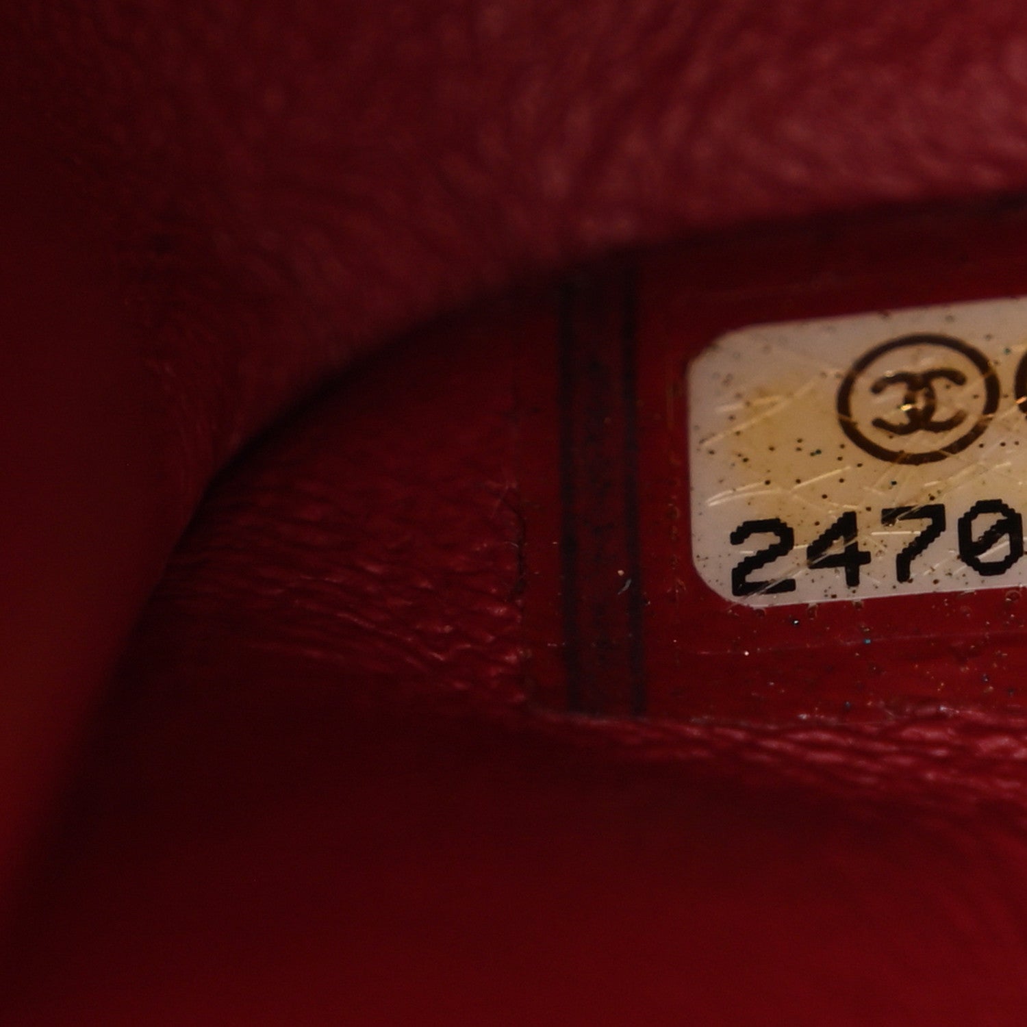 Chanel Caviar Quilted Medium Double Flap Red 19 of 34