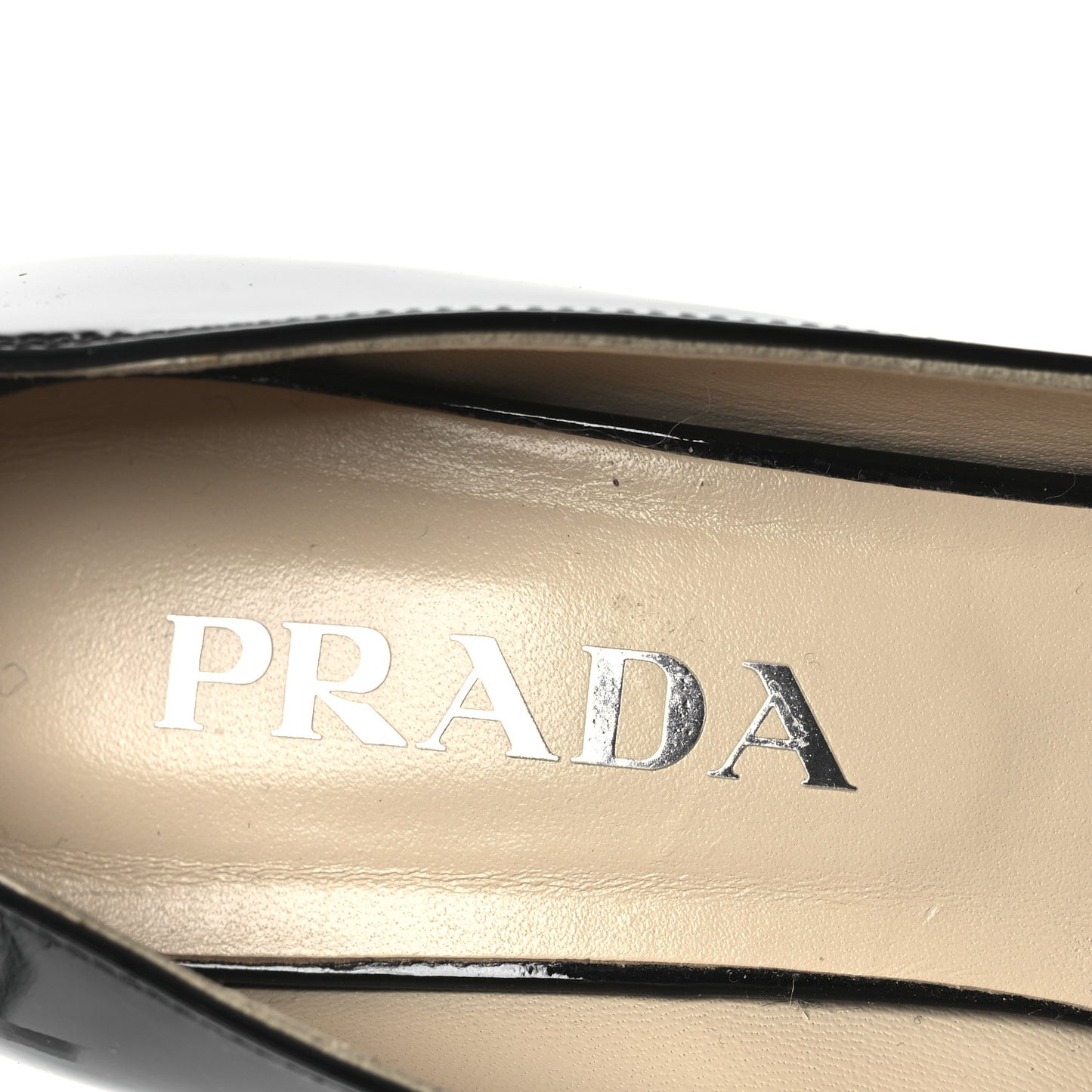 Spazzolato Triangle Pointed Toe Pumps 35 Black