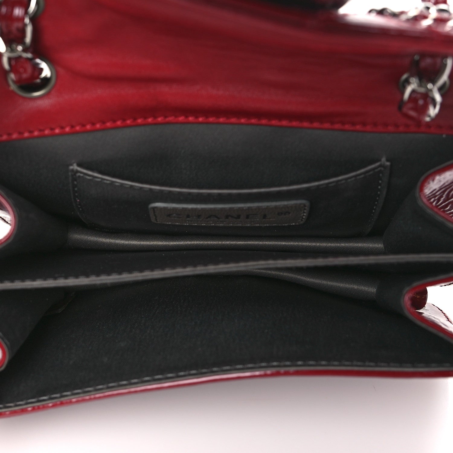 Chanel Patent Mini Madison Flap Red 7 of 11
