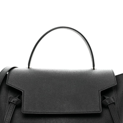 Celine Grained Calfskin Mini Belt Bag Black 5 of 10