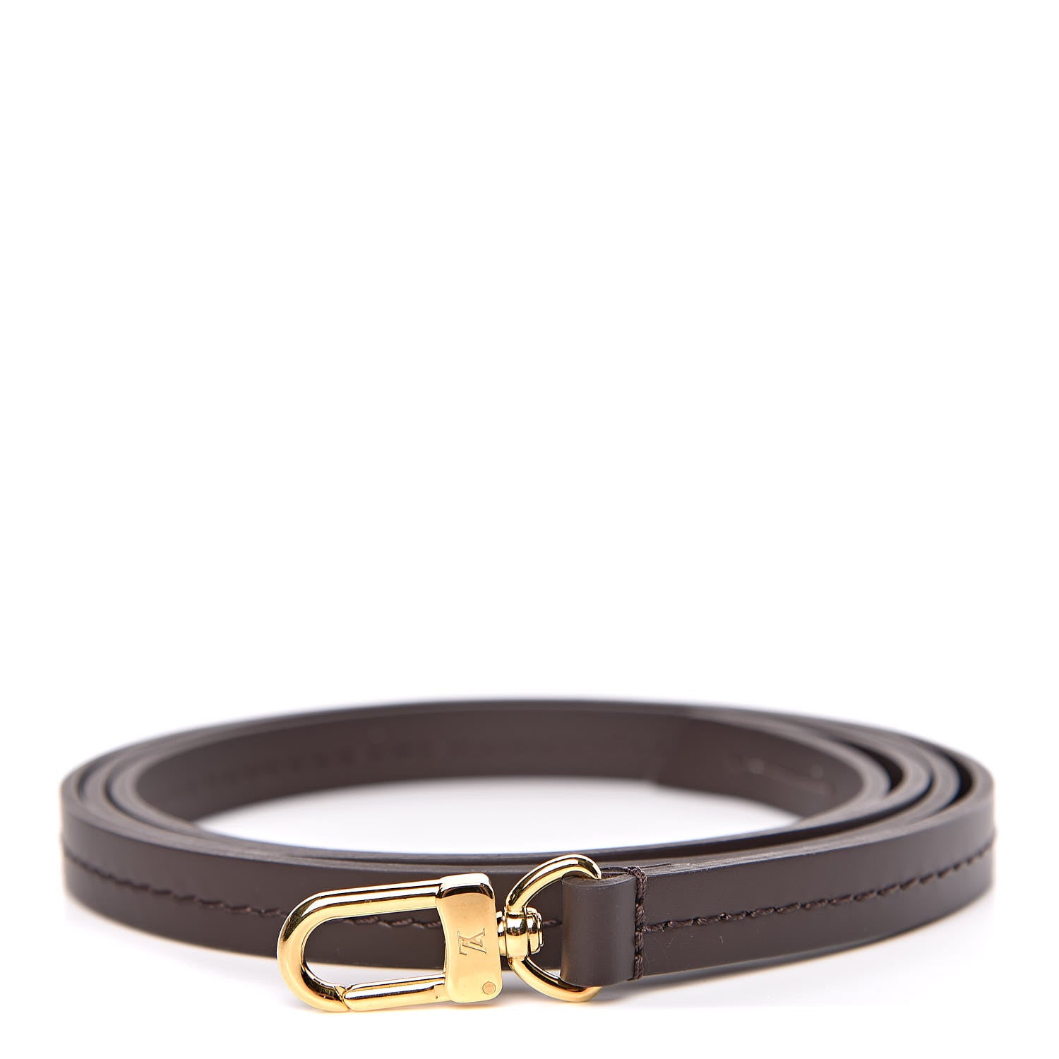 Louis Vuitton Calfskin 12mm Favorite Long Strap Brown 1 of 3
