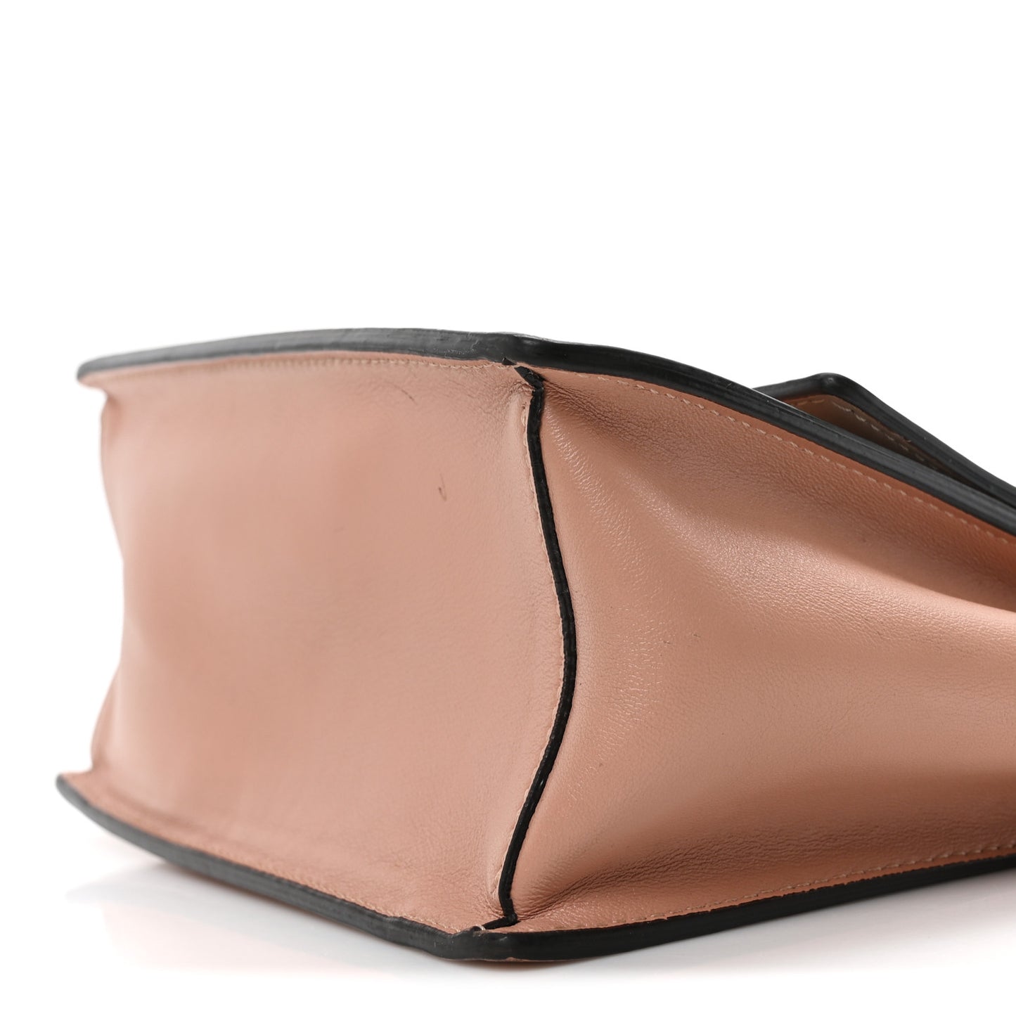 Vitello Grace Matte Small Kan U Shoulder Bag Rosa Bourbon