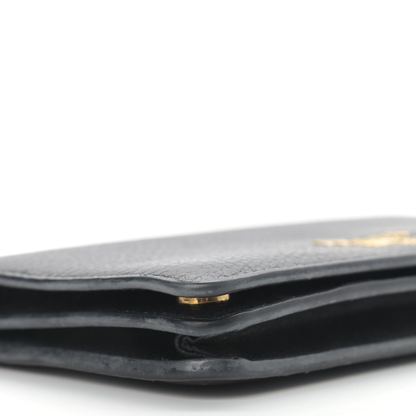 Vitello Daino Mini Crossbody Bag Black