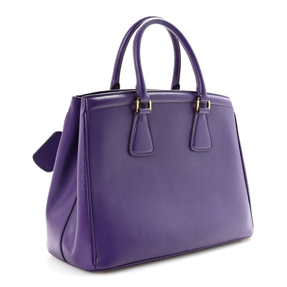 Prada Saffiano Lux Parabole Tote Viola 3 of 9