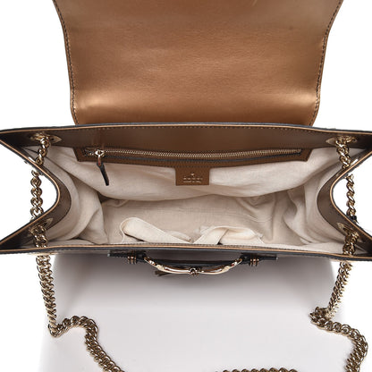 Gucci Shine Guccissima Large Emily Chain Shoulder Bag Acero 5 of 8