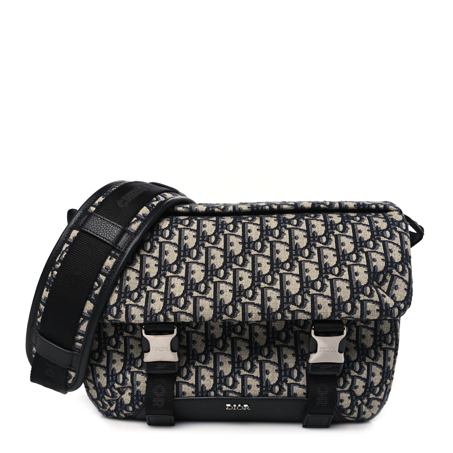 Christian Dior Homme Oblique Explorer Messenger  Blue 1 of 10