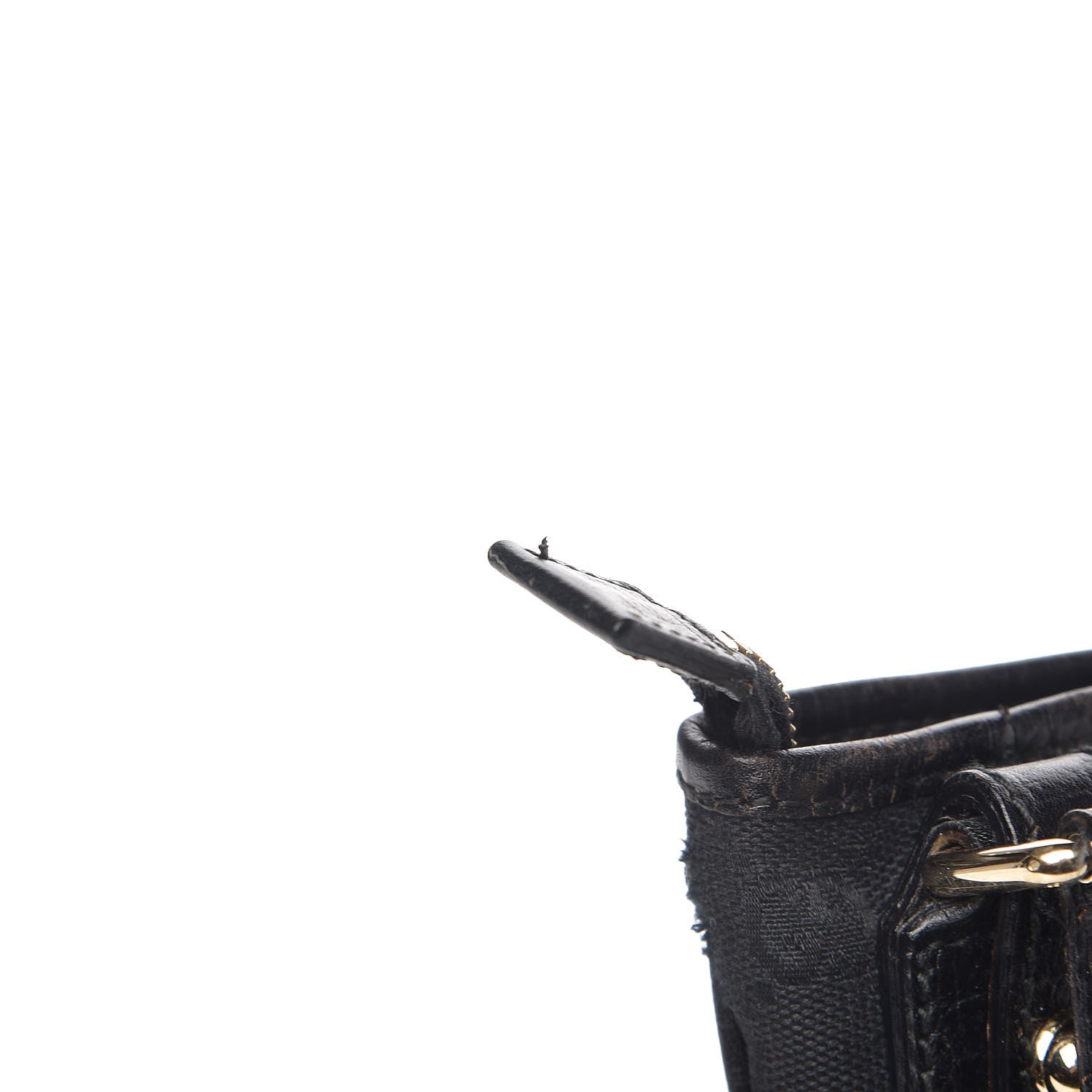 Gucci Monogram Web Jolicoeur Charms Messenger Bag Black 13 of 14