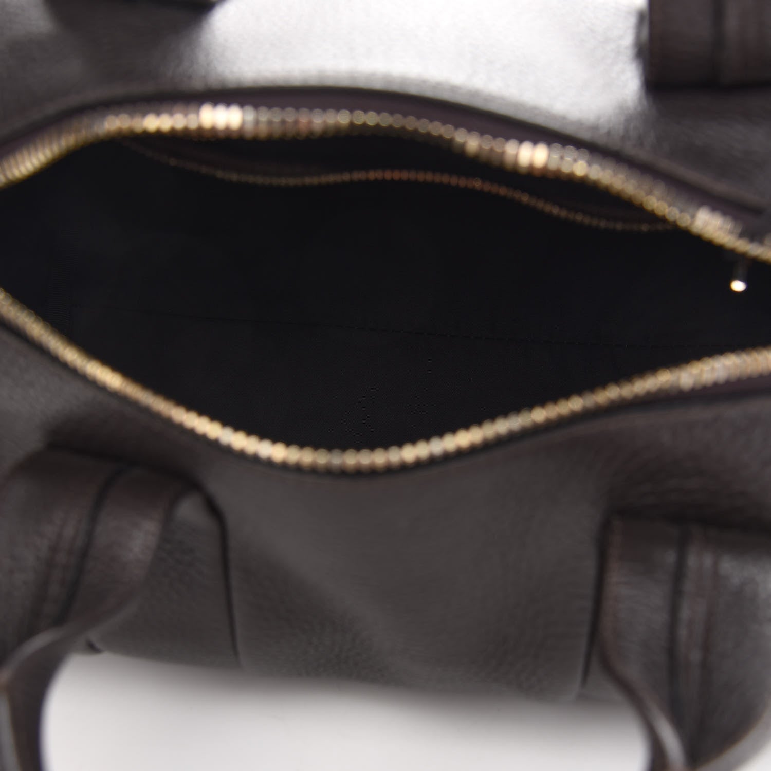 Alexander Wang Soft Pebbled Lambskin Rocco Brown Pale Gold Hardware 5 of 8