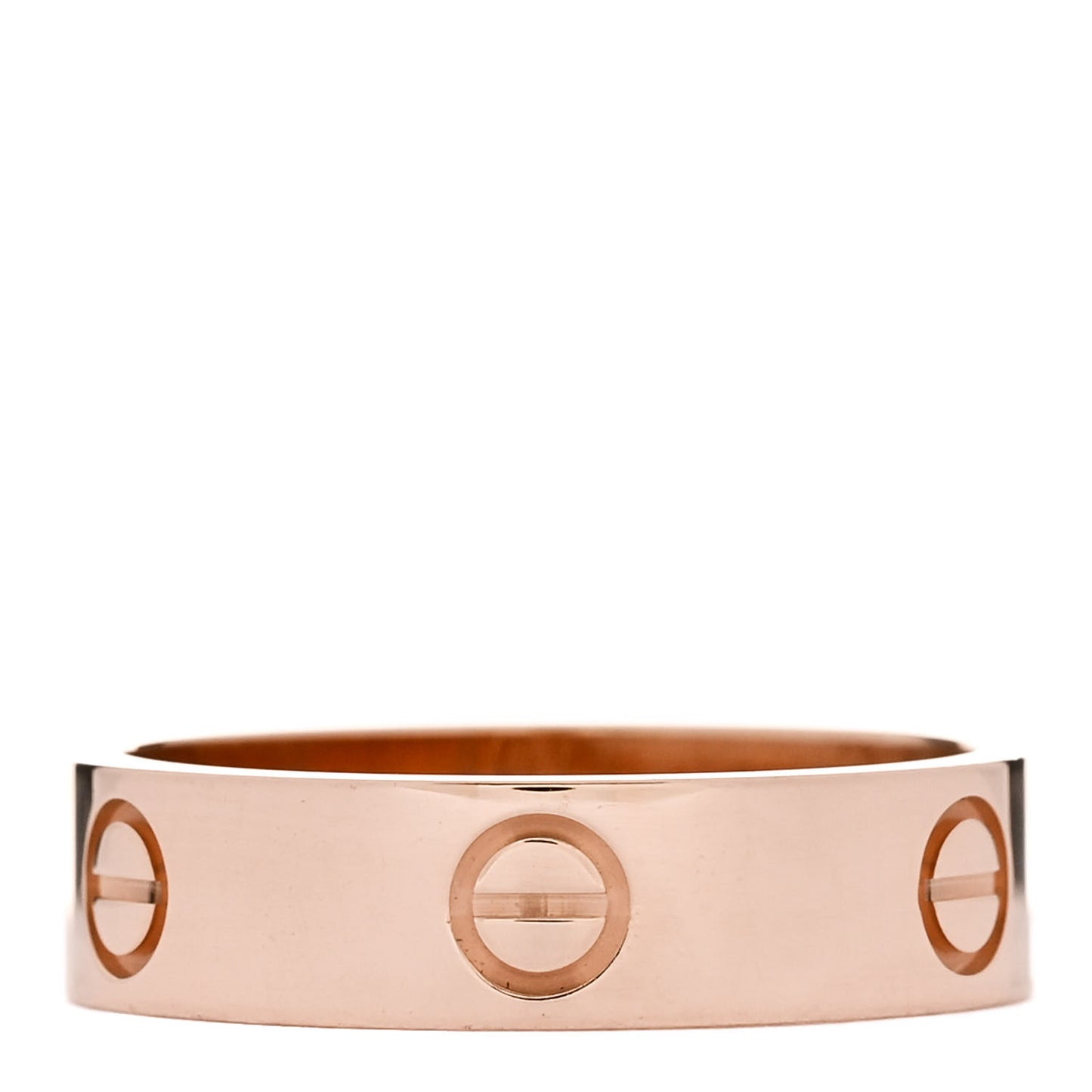 18K Pink Gold 5.5mm LOVE Ring 60 9