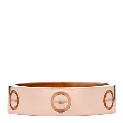 Cartier 18K Pink Gold 5.5mm LOVE Ring 60 9 3 of 5
