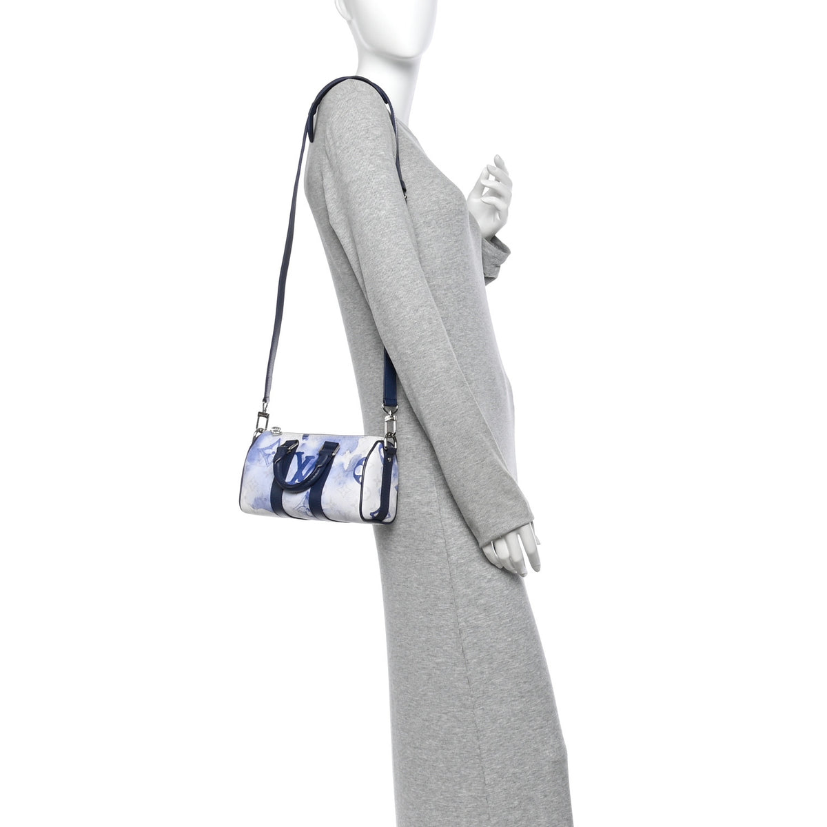 Monogram Watercolor Keepall XS Blue