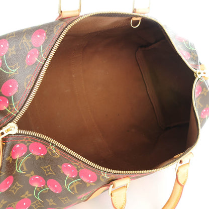 Louis Vuitton Monogram Cerises Keepall 45 6 of 9