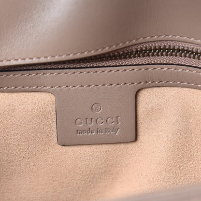 Gucci Calfskin Matelasse Small GG Marmont Shoulder Bag Porcelain Rose 6 of 9