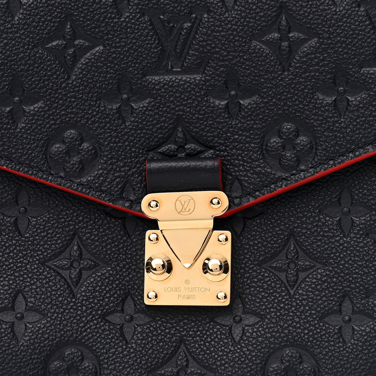 Empreinte Pochette Metis Marine Rouge