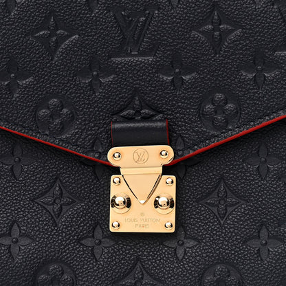 Louis Vuitton Empreinte Pochette Metis Marine Rouge 9 of 12