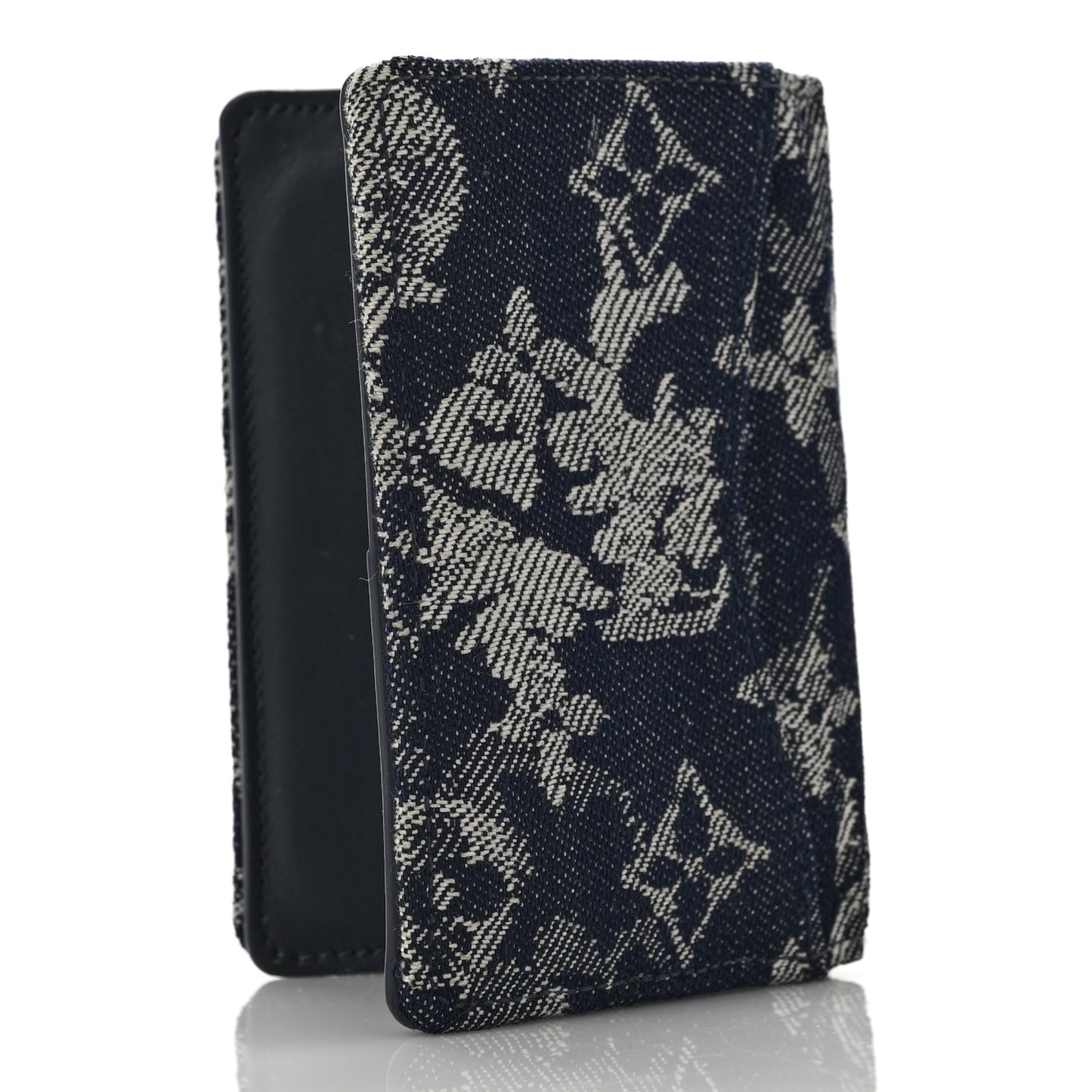 Monogram Tapestry Pocket Organizer Bleu