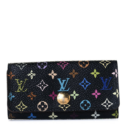 Louis Vuitton Monogram Multicolor Multicles 4 Key Holder Black Grenade 1 of 9
