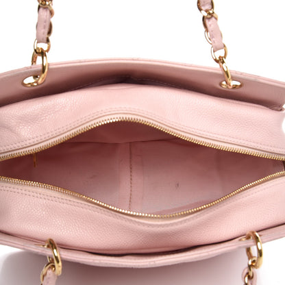 Chanel Caviar Quilted Petit Timeless Shopping Tote PTT Pink 5 of 9