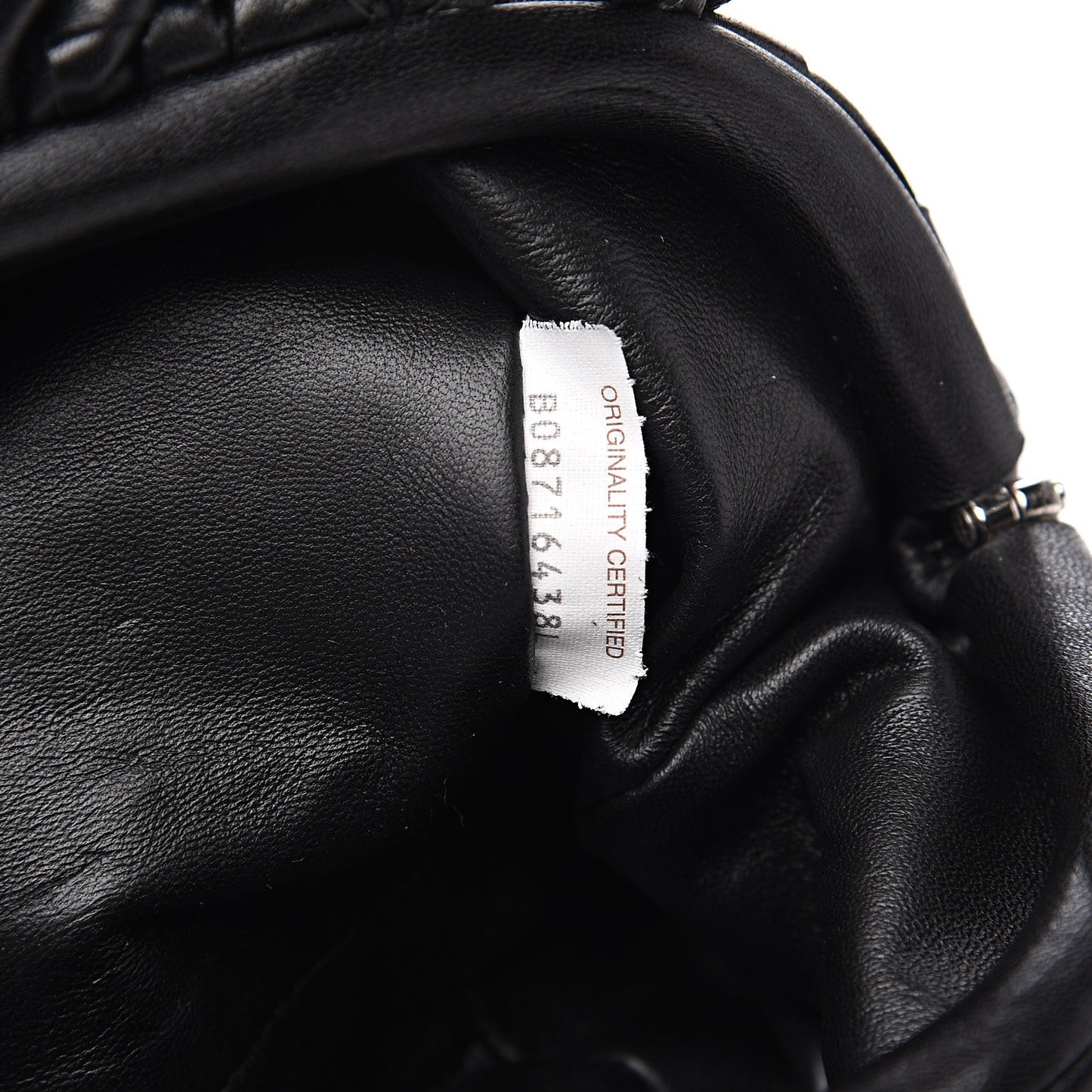 Nappa Intrecciato The Mini Pouch Black