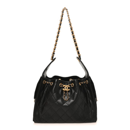 Chanel Caviar Quilted Small Chanel 25 Handbag Black 1 of 10