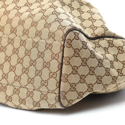 Gucci Monogram Large Sukey Tote Dark Brown 7 of 19