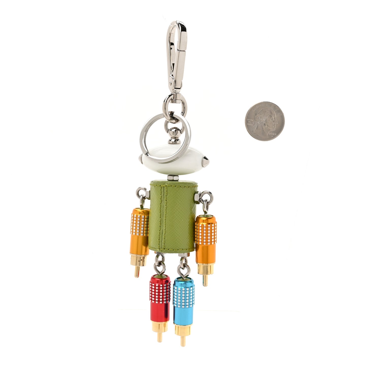 Saffiano Romeo Robot Trick Keychain Prato