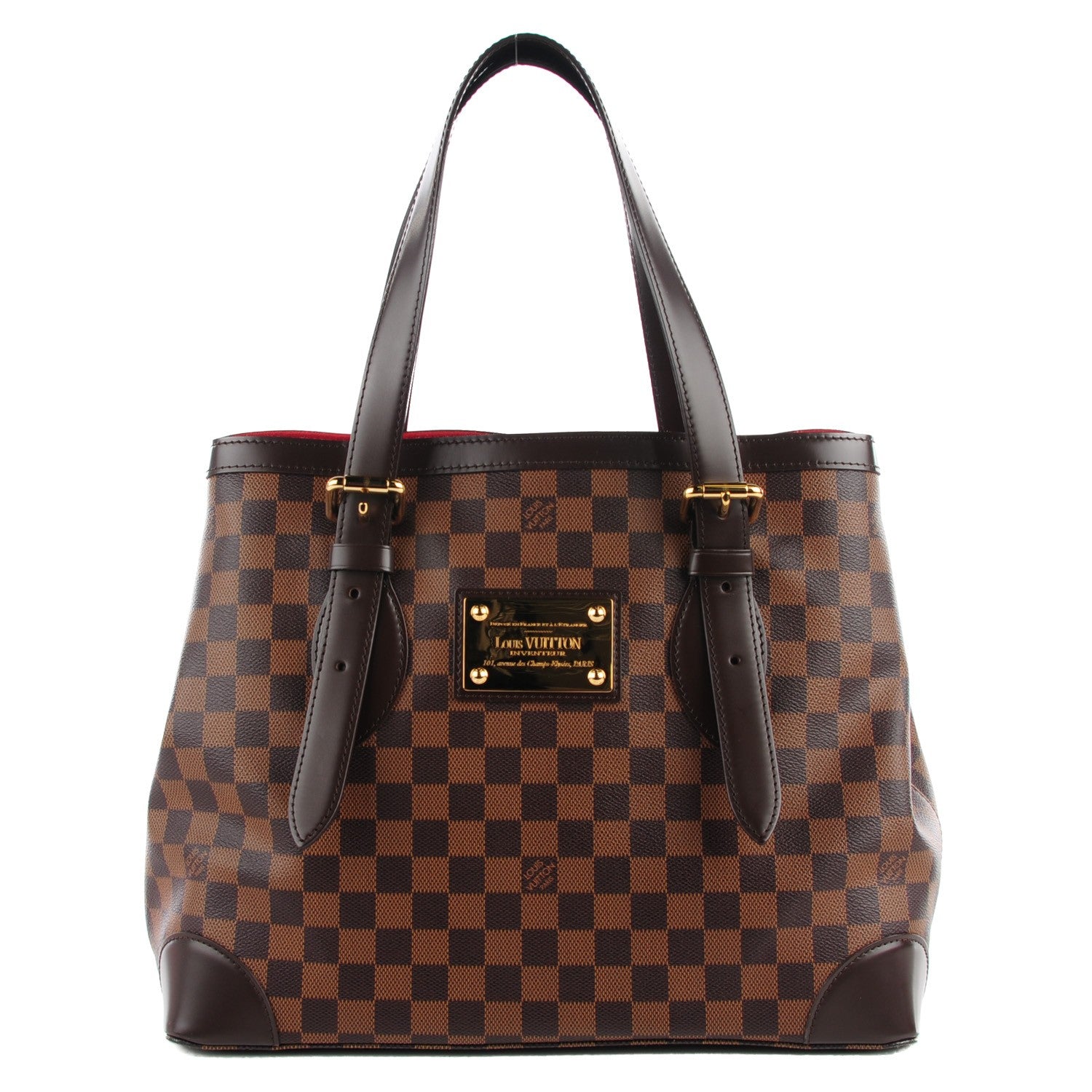 Louis Vuitton Damier Ebene Hampstead MM 1 of 7