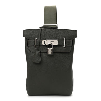 Hermes Togo Hac a Dos PM Backpack Vert De Gris 1 of 9