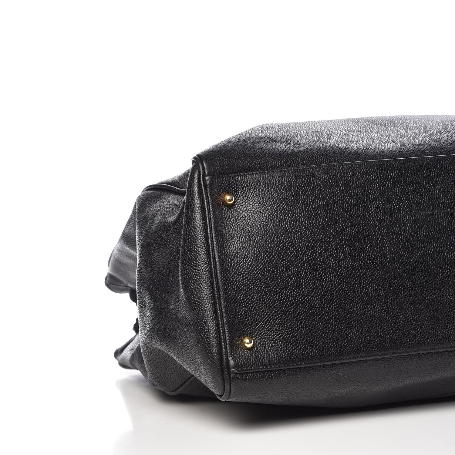 Chanel Caviar XL Weekender Bag Black 10 of 12