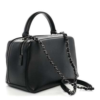 Chanel Calfskin Small Trendy CC Bowling Bag Black 3 of 10