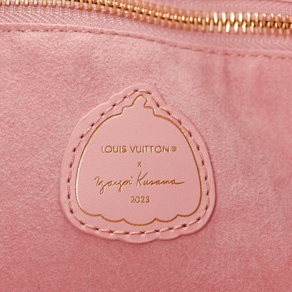 Louis Vuitton LV X YK Empreinte Inlaid Kusama Flowers Neverfull MM Quartz 7 of 9