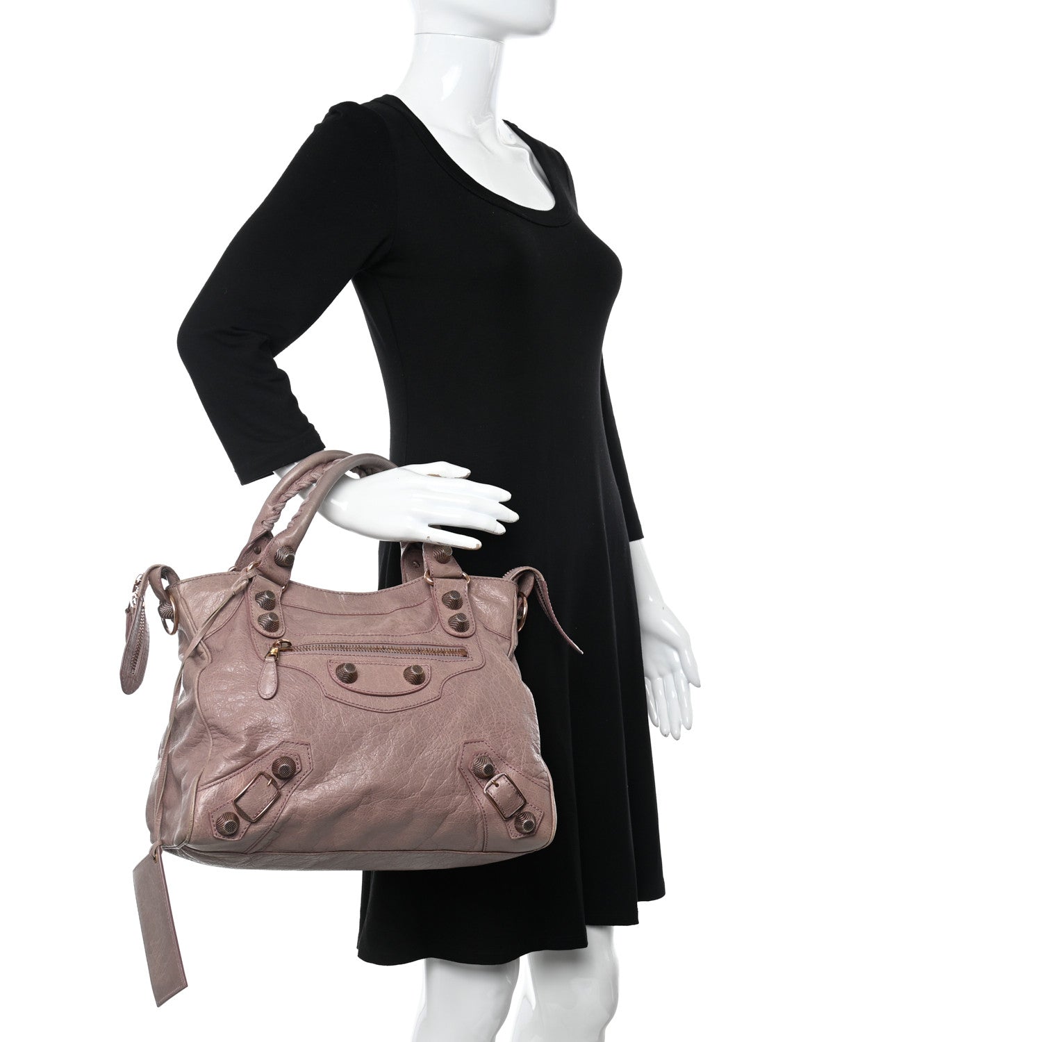 Balenciaga Agneau Giant 21 Rose Gold Hardware Velo Parme 2 of 12