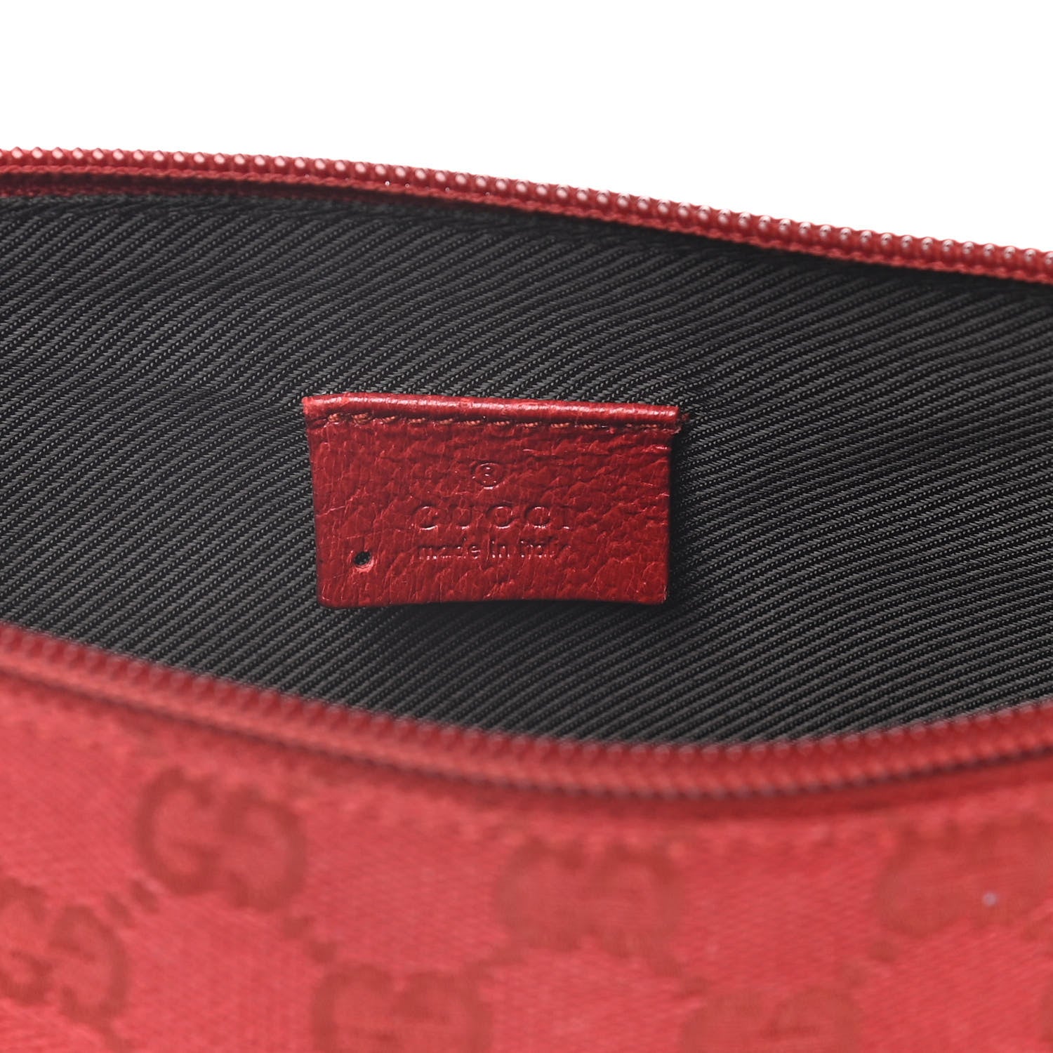 Gucci Monogram Cosmetic Case Red 6 of 13