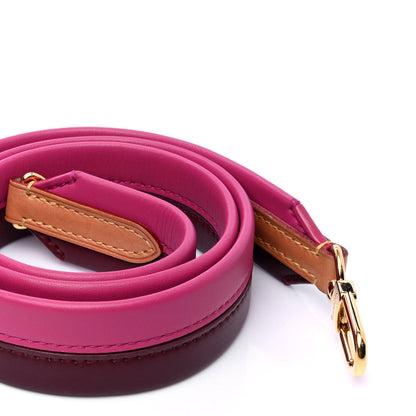 Louis Vuitton Calfskin Cluny BB Shoulder Strap Bordeaux Fuchsia 3 of 5