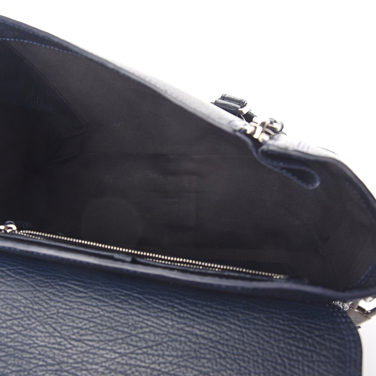3.1 Textured Calfskin Medium Pashli Satchel Ink