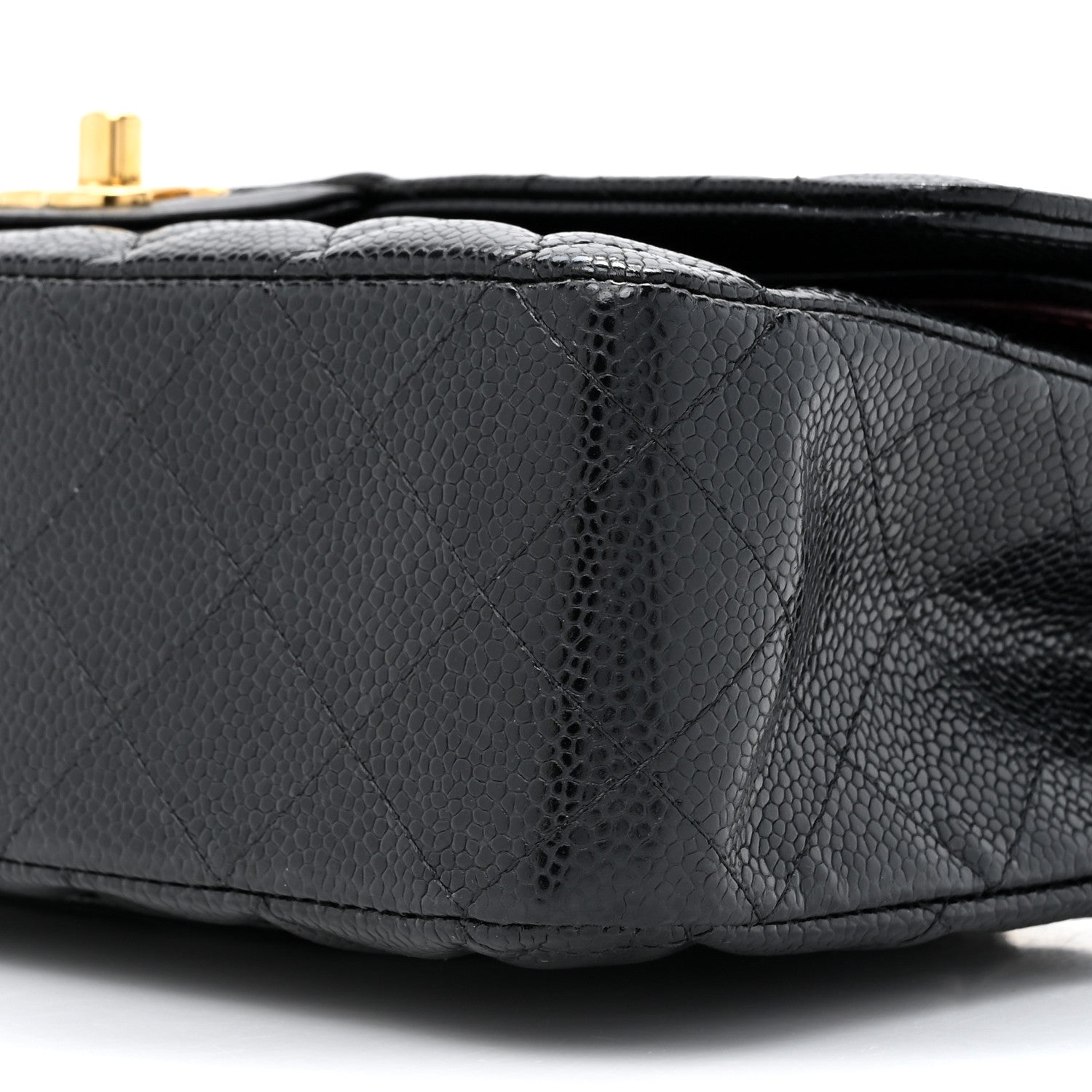 Chanel Caviar Quilted Medium Double Flap Black 9 of 11