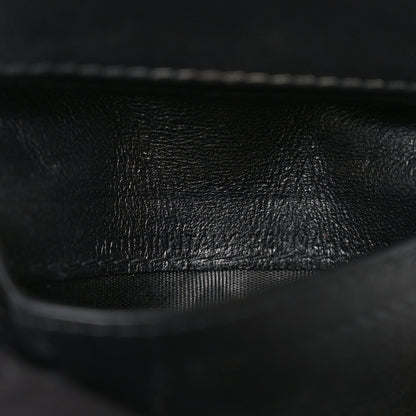 Christian Dior Lambskin Cannage Mini Lady Dior Wallet Black 7 of 7