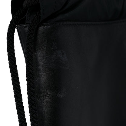 Gucci Calfskin Small GucciGhost Drawstring Backpack Black 15 of 16