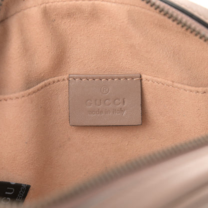 Gucci Calfskin Matelasse GG Marmont Belt Bag 95 38 Porcelain Rose 6 of 10